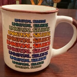 Universal Studios rainbow mug from the late 1970s.